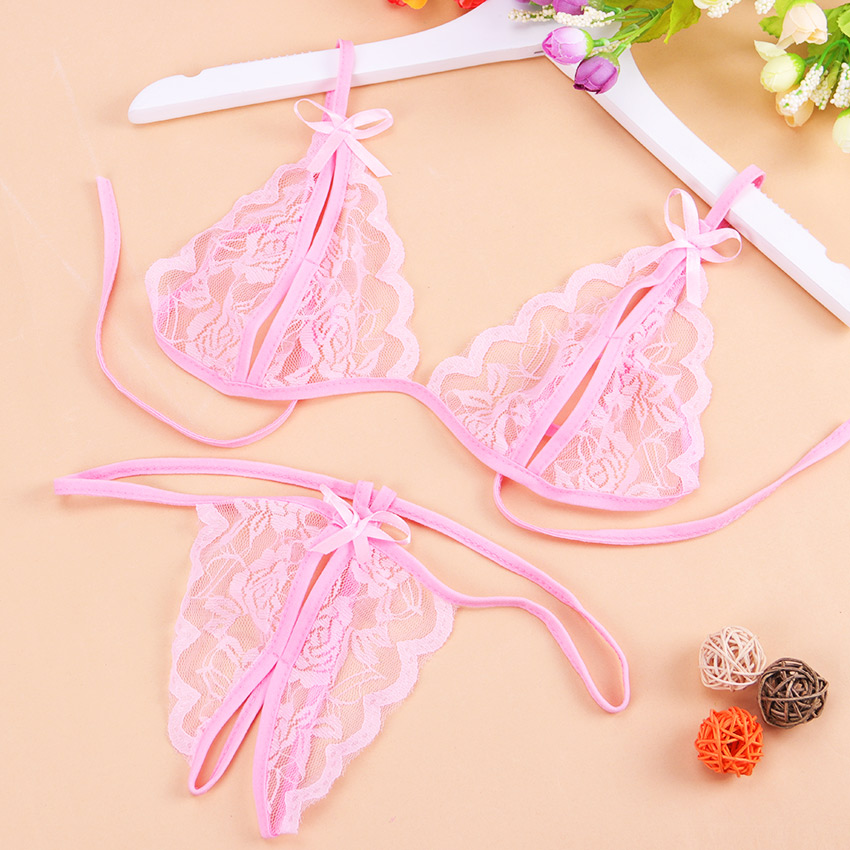 Women Lingerie Sexy Hot Erotic Underwear Transparent baby doll Exotic Apparel Babydoll Lingerie Sexy Bra + T Pants Sexy Costumes alx