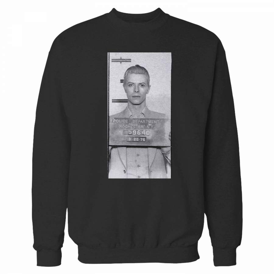 David Bowie Mugshot Sweatshirt