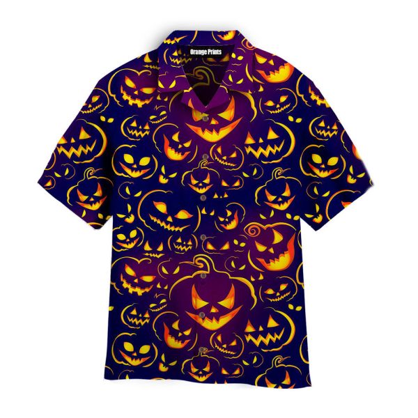 Halloween Scary Pumkin Ghost Hawaii Shirt For Men Women Ha43258