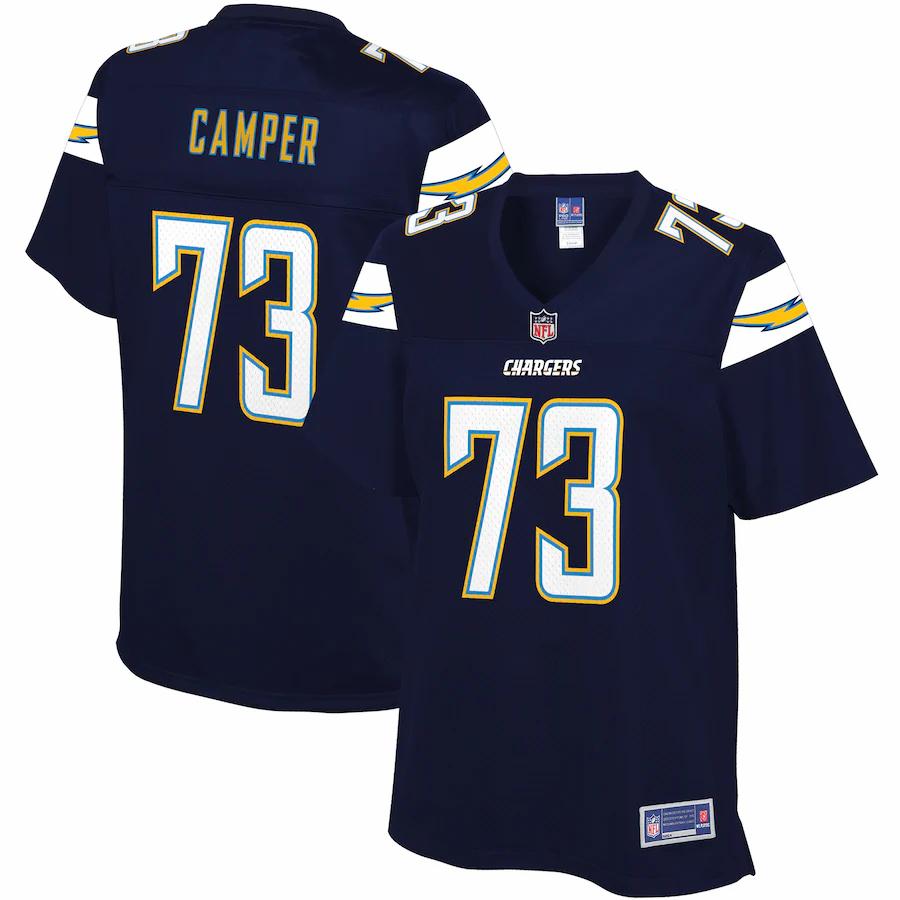 Blake Camper Los Angeles Chargers NFL Pro Line Womens Team Player Jersey – Navy