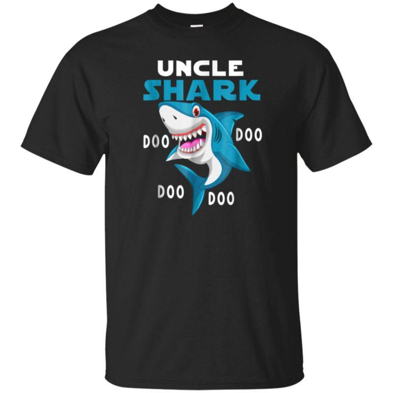 Uncle Shark Doo Doo T-shirt For Matching Family Pajamas