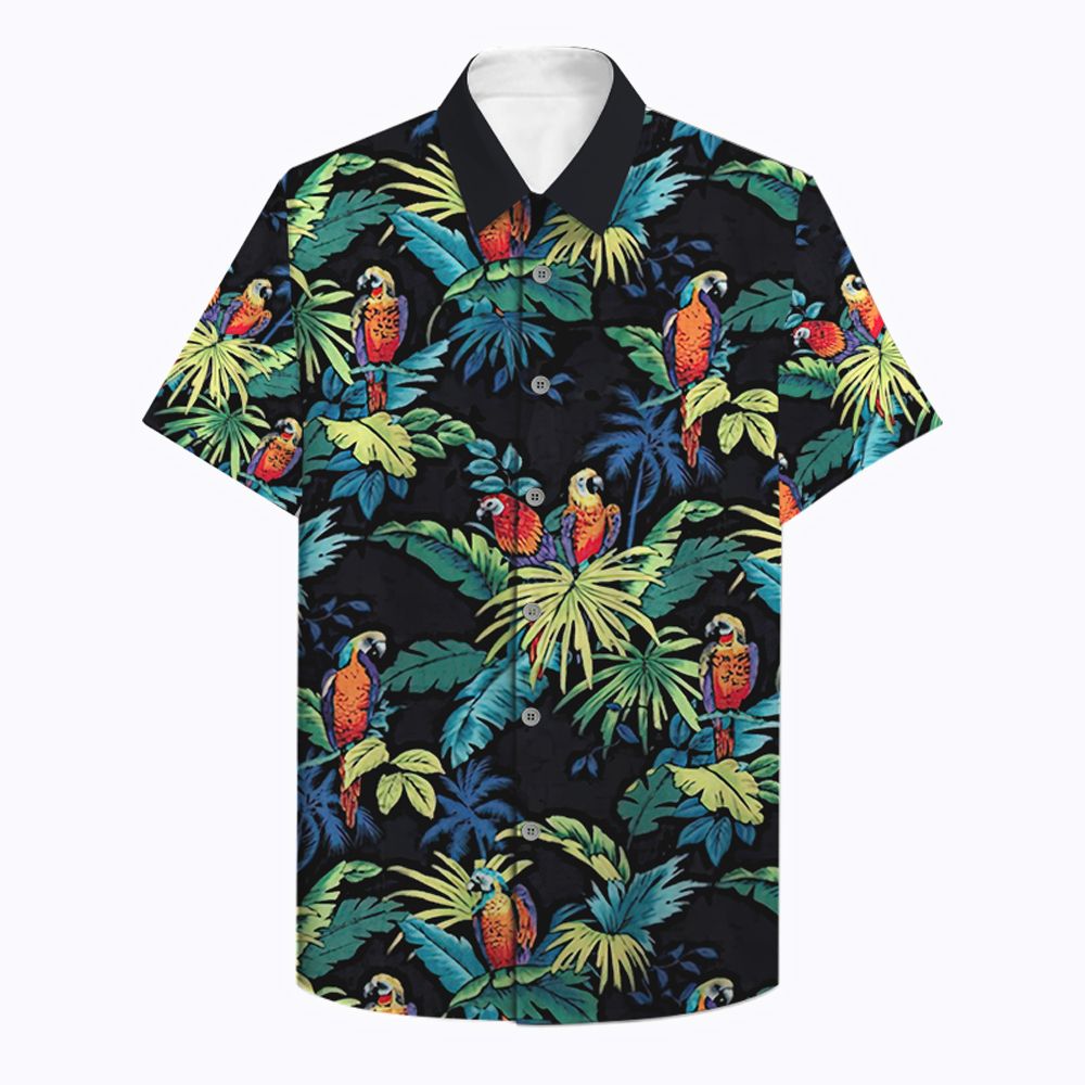 Tropical Parrot Hawaii Shirt Ha45969