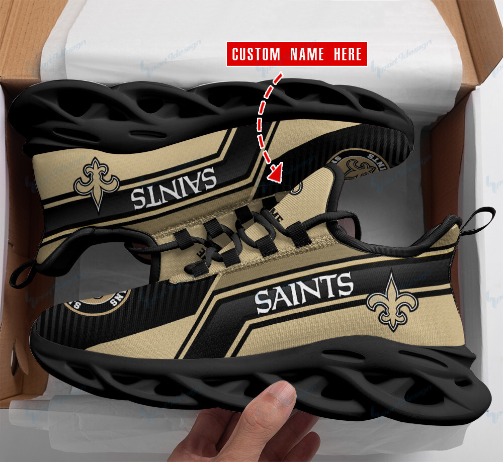 New Orleans Saints Personalized Yezy Running Sneakers Bg468