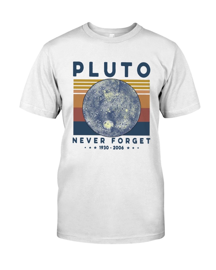 Vintage Pluto Never Forget 1930 2006 Shirt Classic T-Shirt