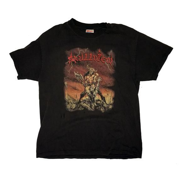 Skullview Legends Of Valor Vintage Shirt Kreator Sodom Metallica Shirt