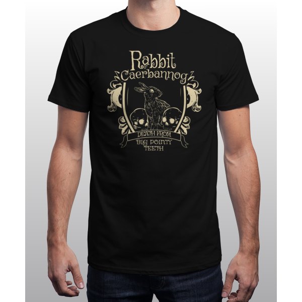 Rabbit Caebannog Death From Big Pointy Teeth Standard Men T-shirt