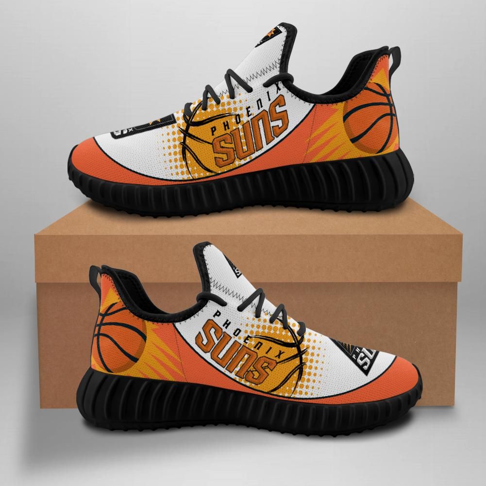 Phoenix Suns Thunder Unisex Sneakers New Sneakers Basketball Custom Shoes Phoenix Suns Yeezy Boost