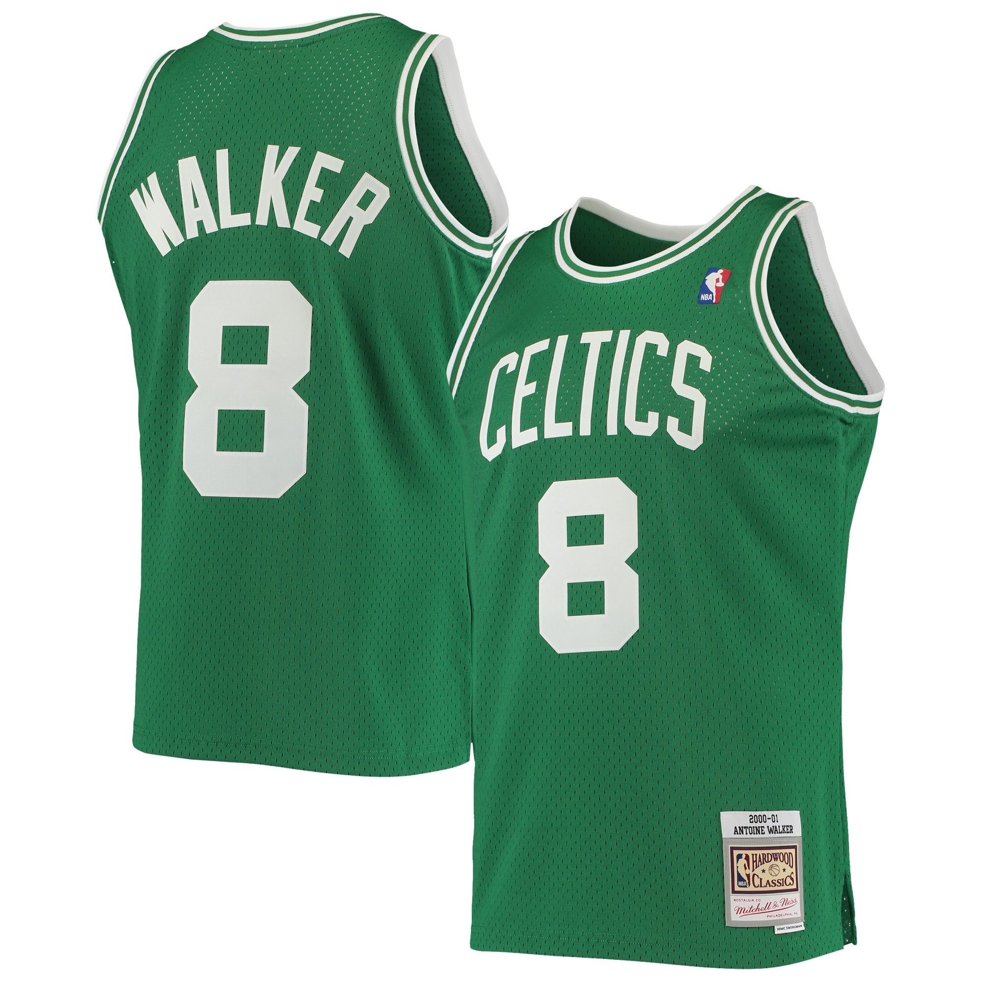 Antoine Walker Boston Celtics Mitchell & Ness Hardwood Classics Swingman Jersey – Kelly Green NBA