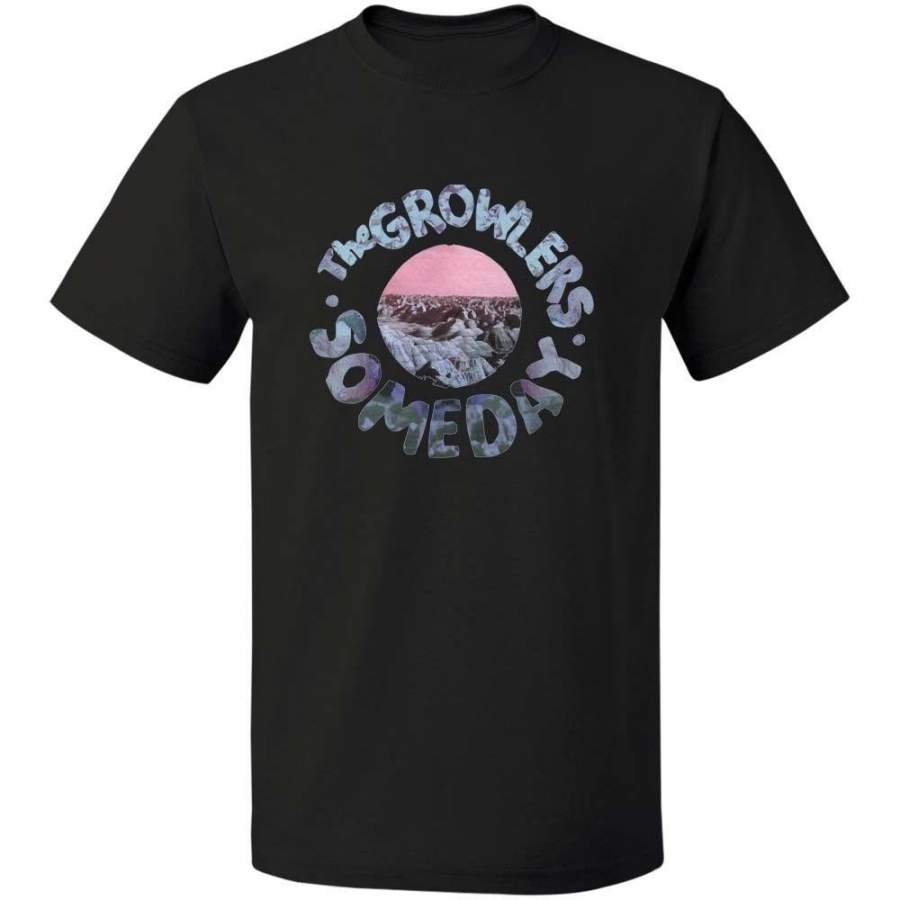 Logo Vintage Male T Shirt The Growlers Someday