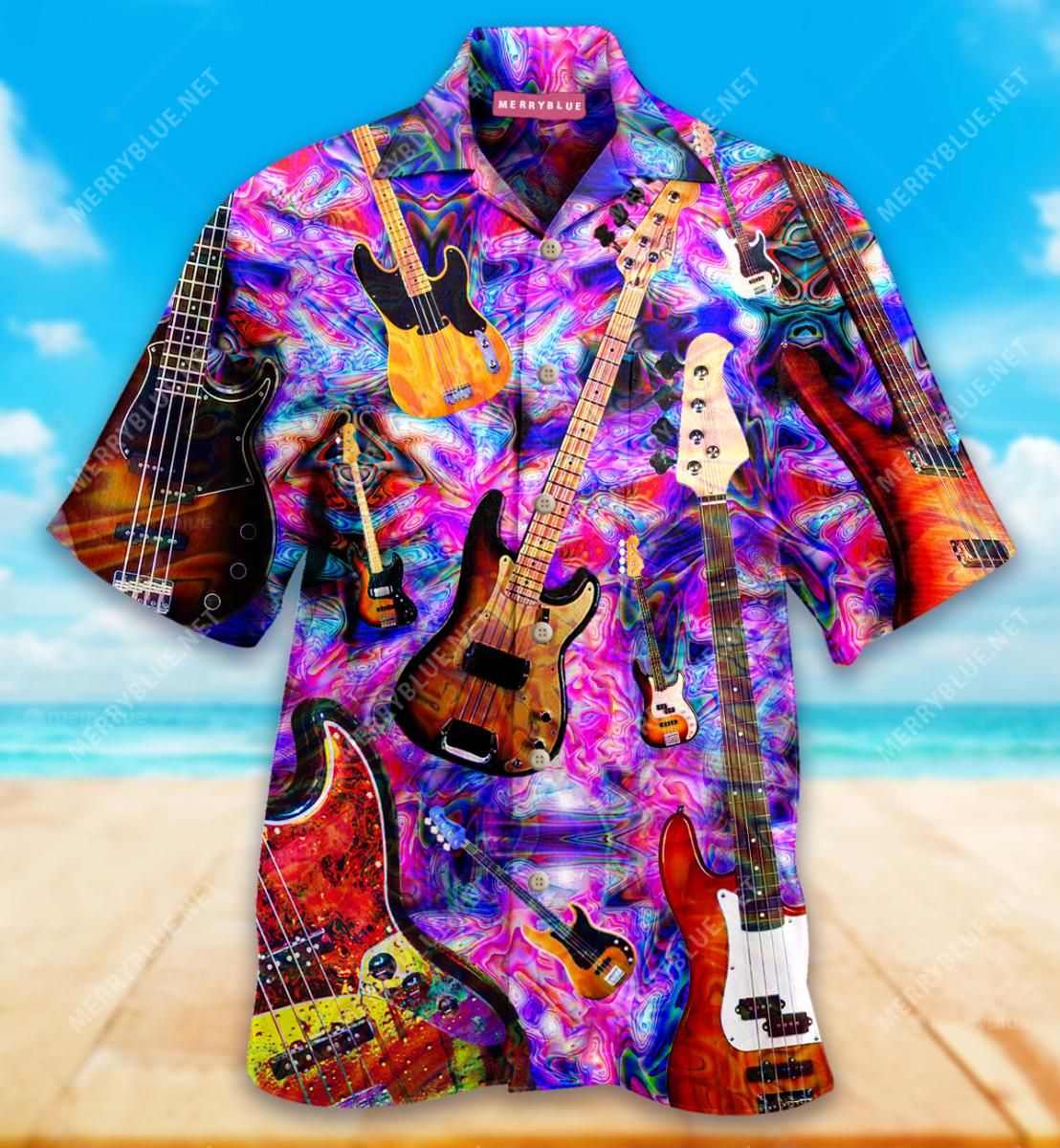 You Can Hear The Music But You Feel The Bass Aloha Hawaiian Shirt Colorful Short Sleeve Summer Beach Casual Shirt For Men And Women