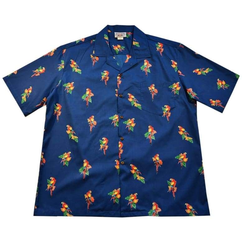 Parrots Blue Awesome Design Hawaii Shirt Ha73650