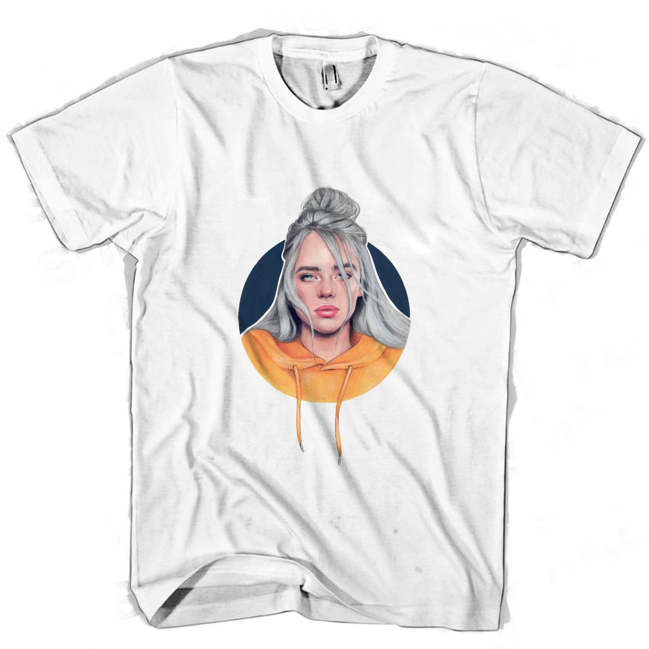 Billie Eilish Aesthetic Drawing Man’s Tee T-Shirt