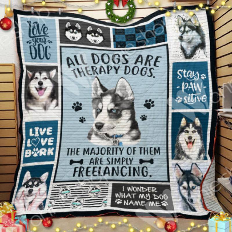 Siberian Husky Dog Blanket OCT1503 69O39