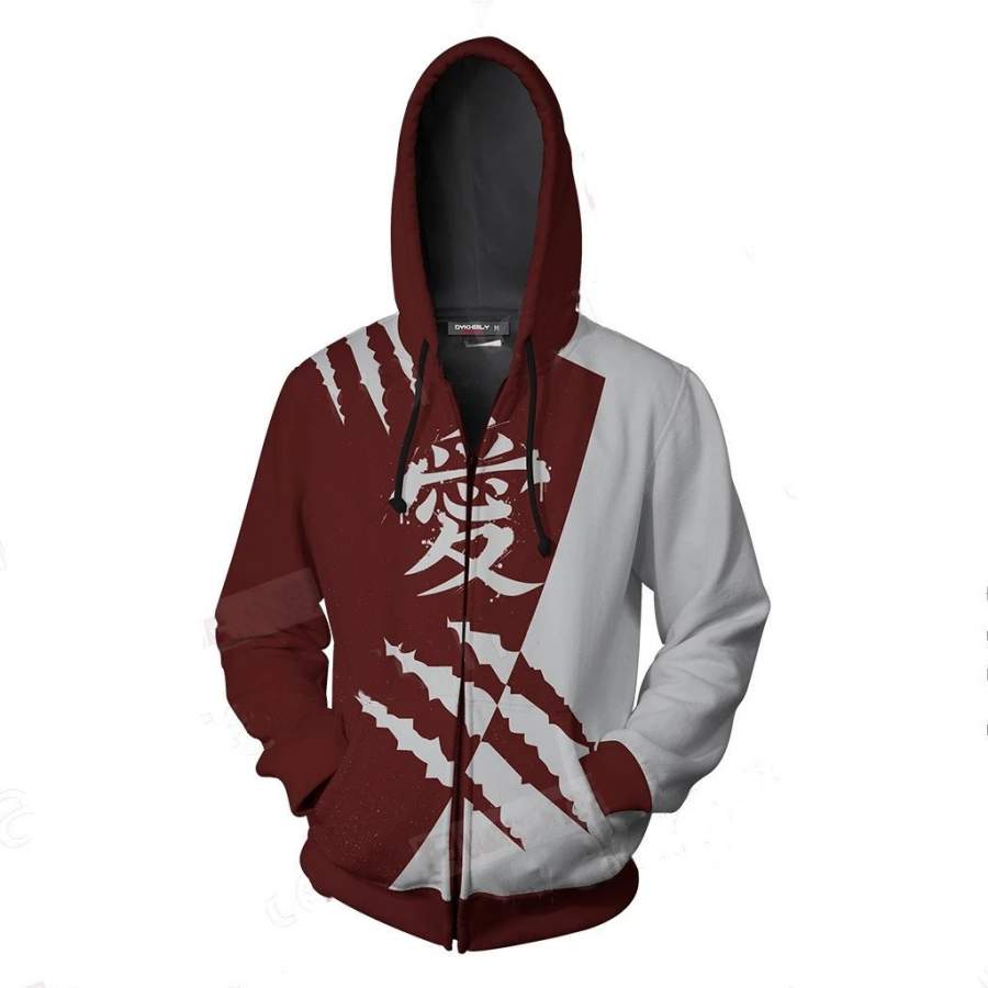 2019 November New Sabaku no Gaara theme Hoodie-Naruto