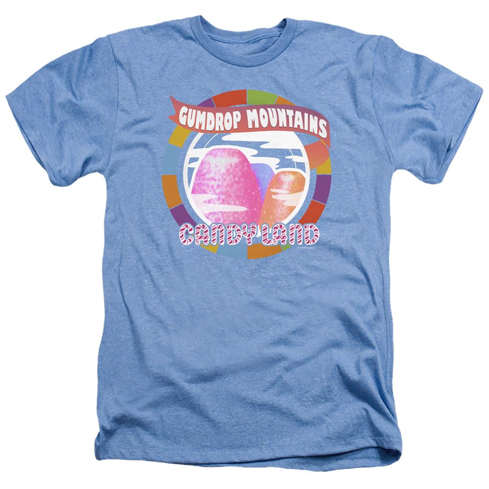 Candy Land Gumdrop Mountains – Men’S Heather T-Shirt