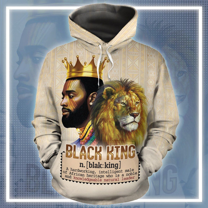 Lion Black King 3D All Over Print | For Men & Women | Adult | Ho7092