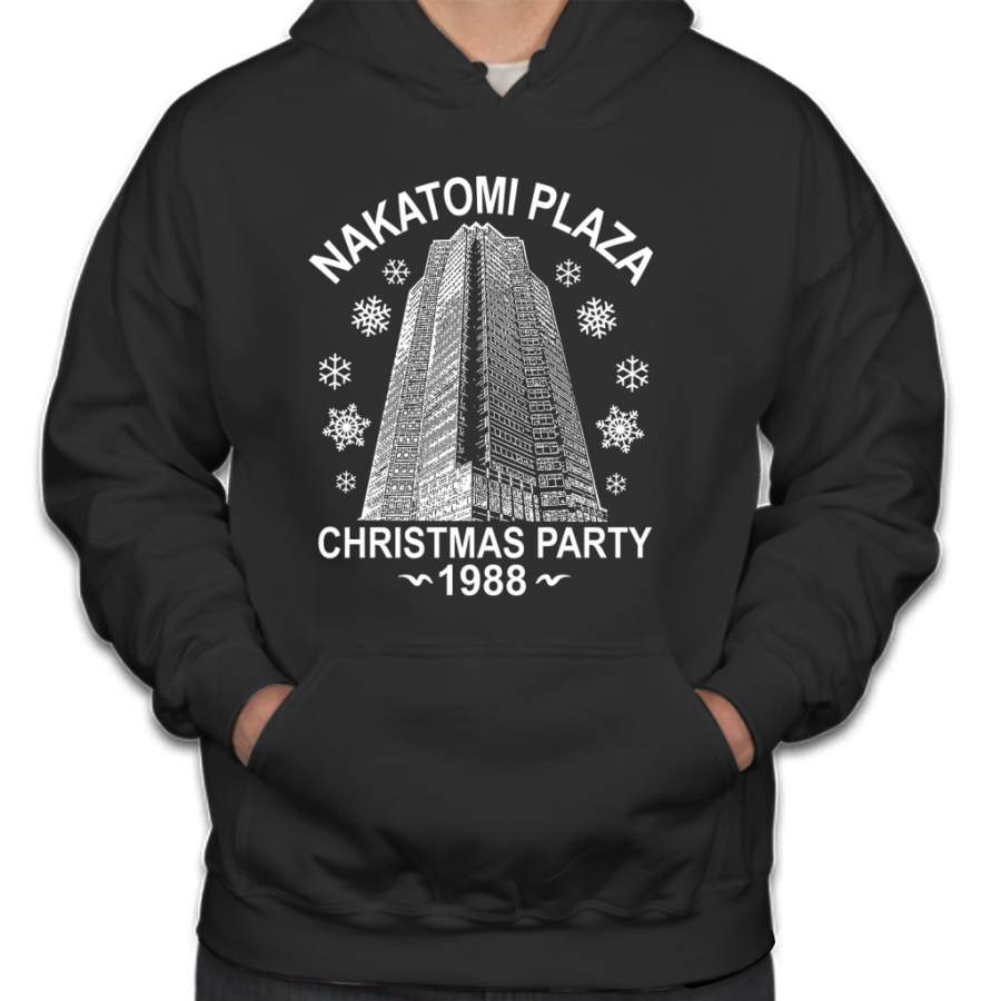 NAKATOMI PLAZA CHRISTMAS PARTY 1988 T-SHIRT Hoodie