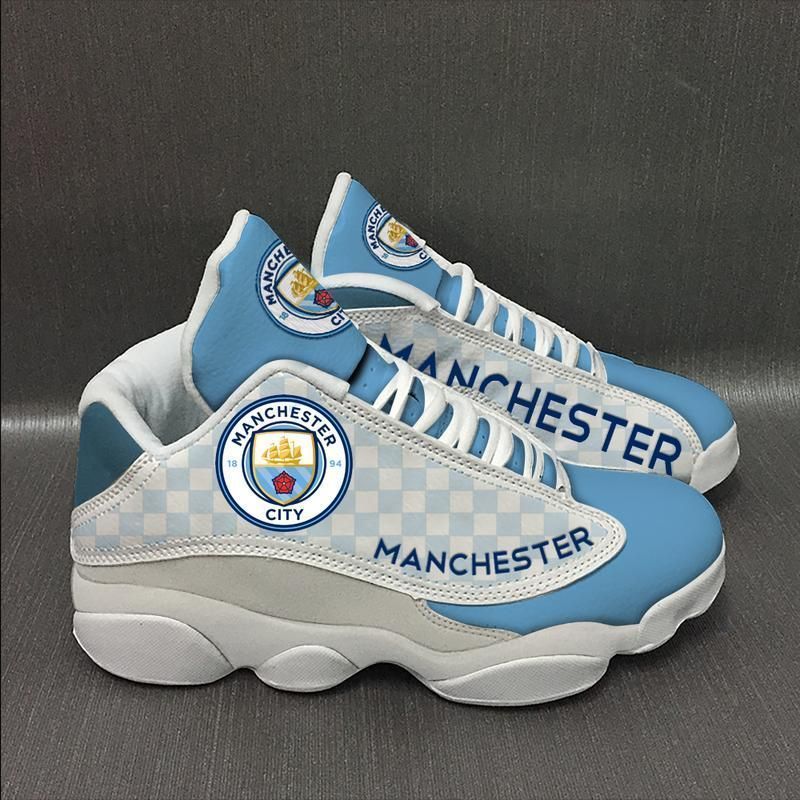 Manchester Cityfootball Team Form Air Jordan 13 1 Shoes Sport Sneakers