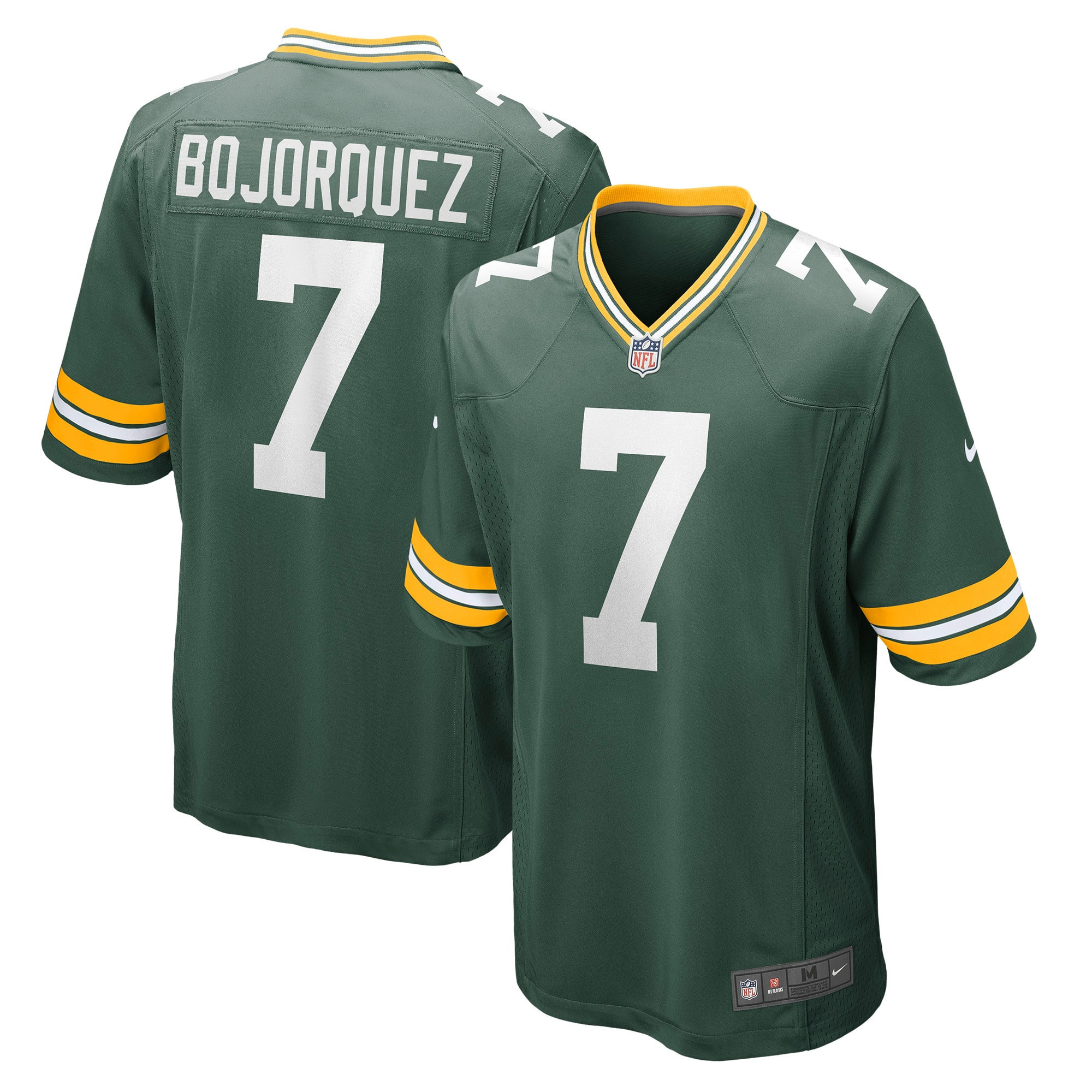 Corey Bojorquez Green Bay Packers Game Jersey – Green NFL