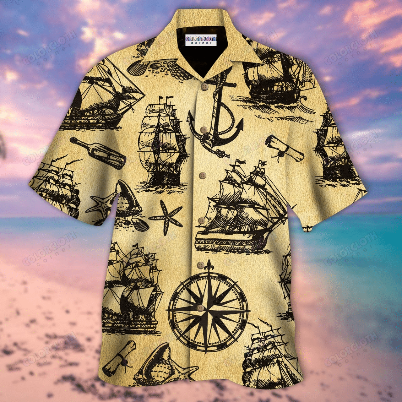 All About Pirate Ships Unisex Hawaii Shirt Ha33300