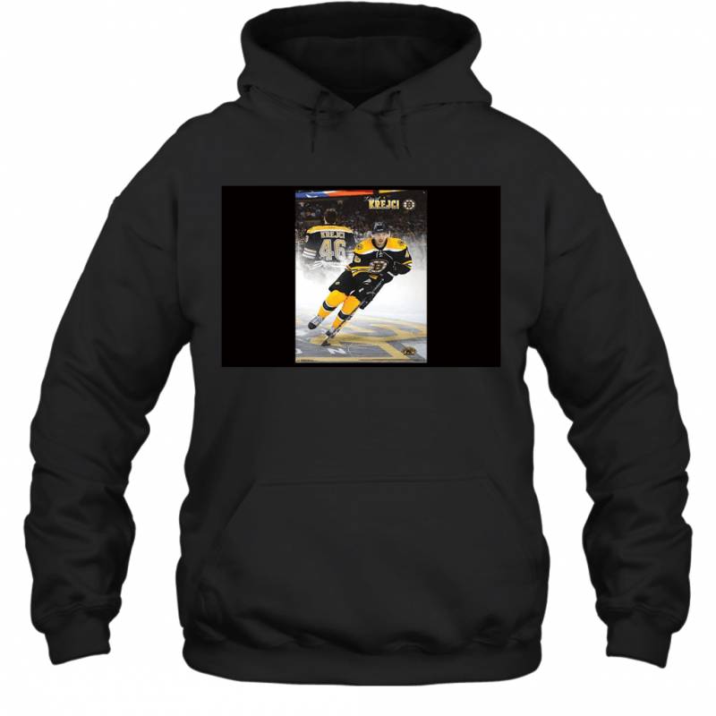 International Boston Bruins David Krejci Wall Hoodie