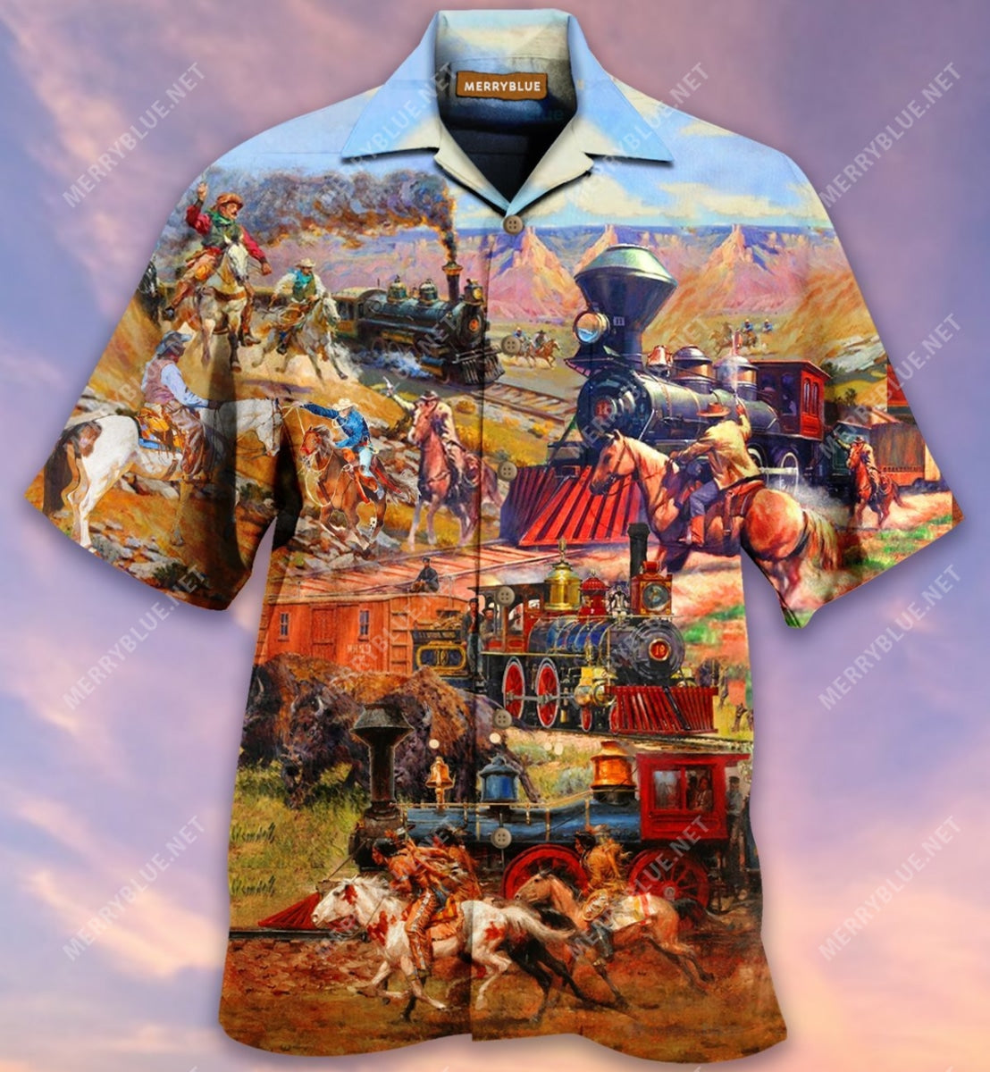 Train On The Way Unisex Hawaii Shirt Ha228