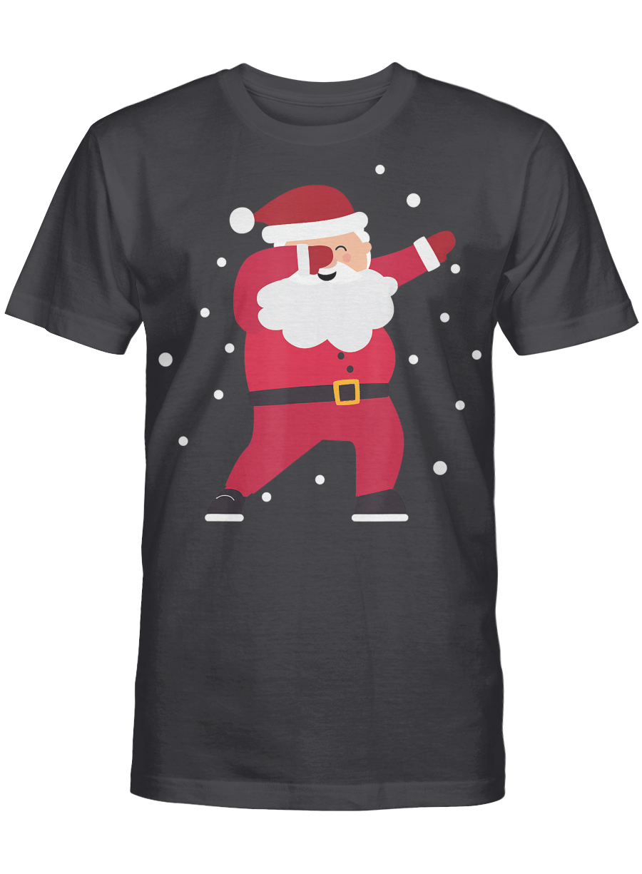 AmazeStyleZ Santa’s Reindeer, Ugly Christmas Sweater, Christmas Gift Ideas, Dabbing Santa Christmas T Shirt For Holiday Season Gift T-Shirt