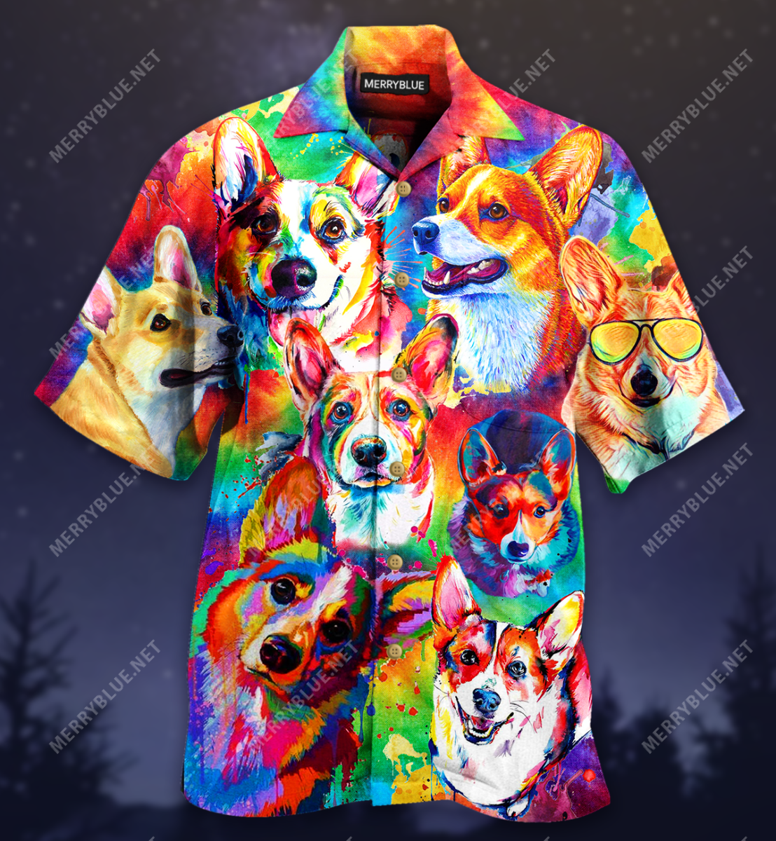 Corgi Hair Care Unisex Hawaii Shirt Ha51996