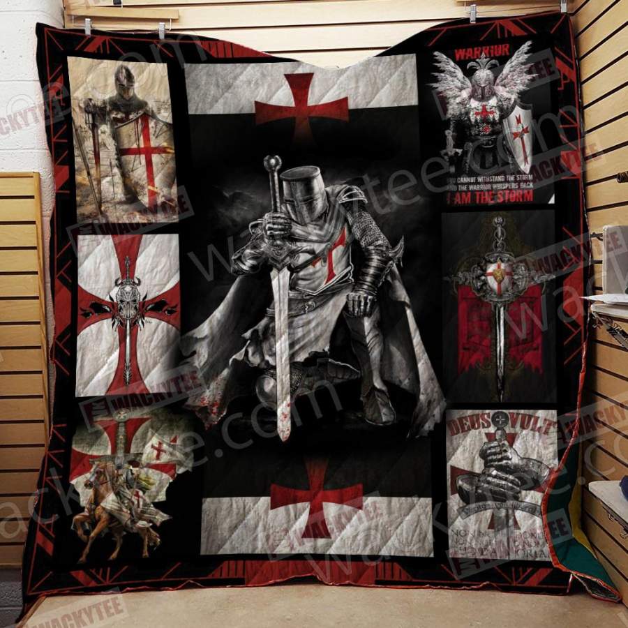 Christian – Knights Templar 3D Quilt Blanket