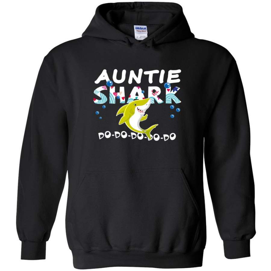 Shark Family Auntie Shark T Shirt Doo Doo Doo – Hoodie