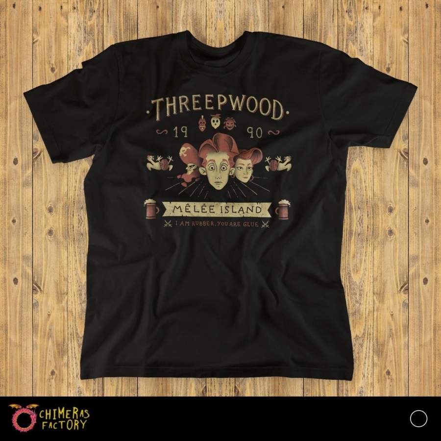 PIRATES TIME UNISEX T-SHIRT | Monkey Island, Guybrush Threepwood, Carribean