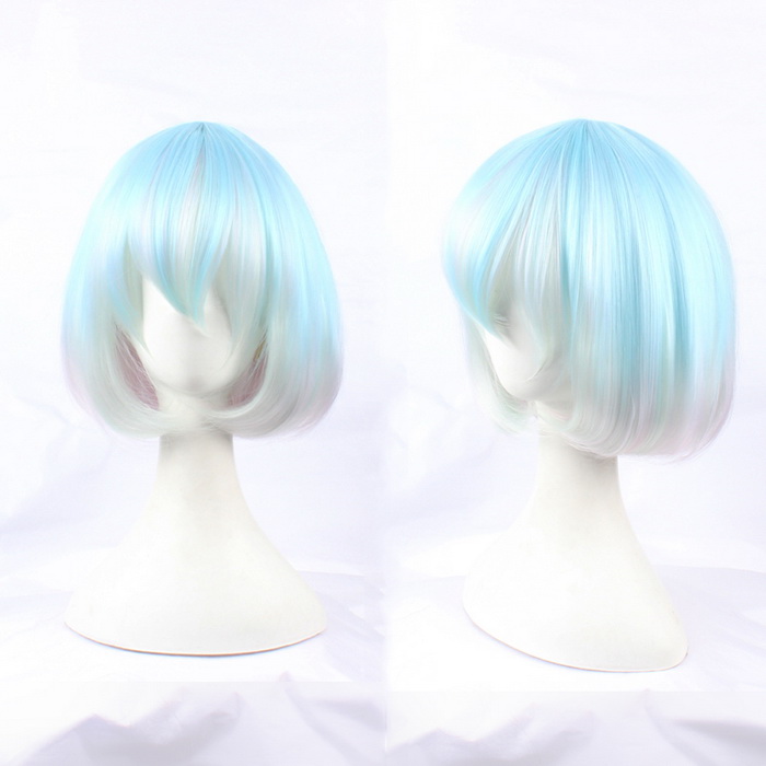 Anime Land of the Lustrous Houseki no Kuni Diamond Short Bob Cosplay Wig Synthetic Hair Halloween Costume Party Play Wigs alx