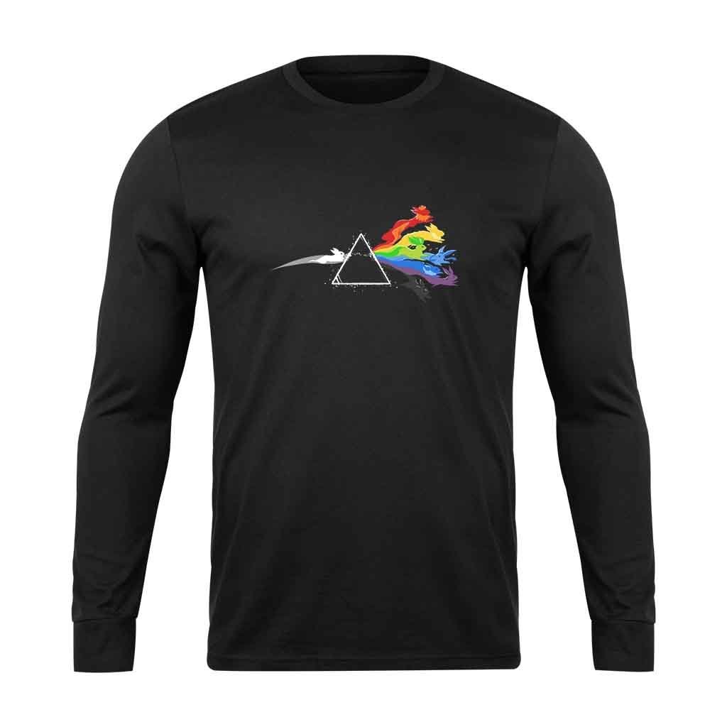 Pink Floyd Pokemon Long Sleeve T-Shirt