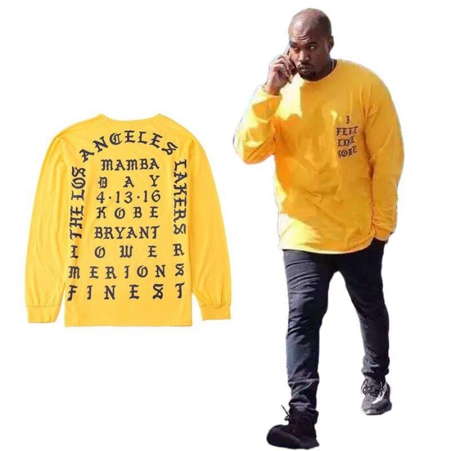 I Feel Like Kobe Long Sleeve T shirt Kanye West - PoshmarkStore