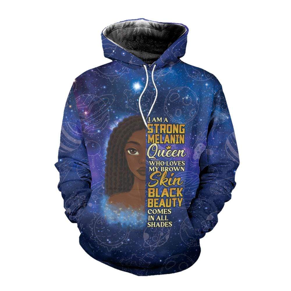 Black Beauty Queen Hoodie 3D #70521H