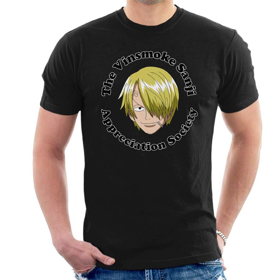 The Vinsmoke Sanji Appreciation Society One Piece Men’s T-shirt