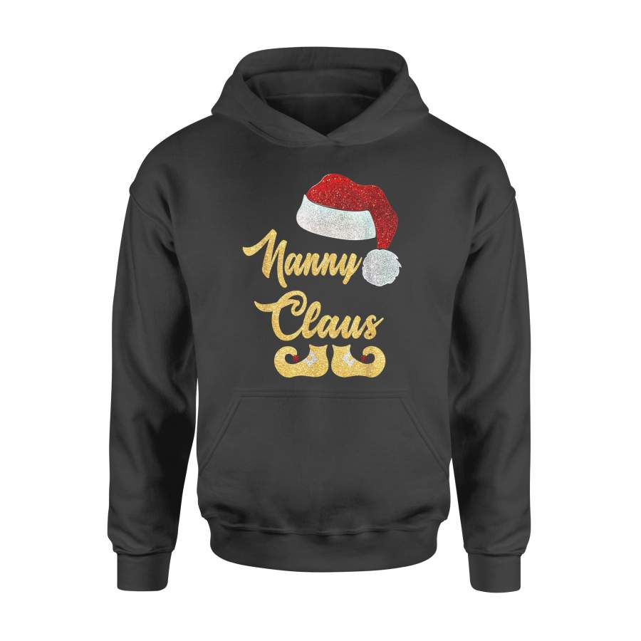 Christmas gift idea Nanny Claus Matching Family Group T-Shirt – Standard Hoodie