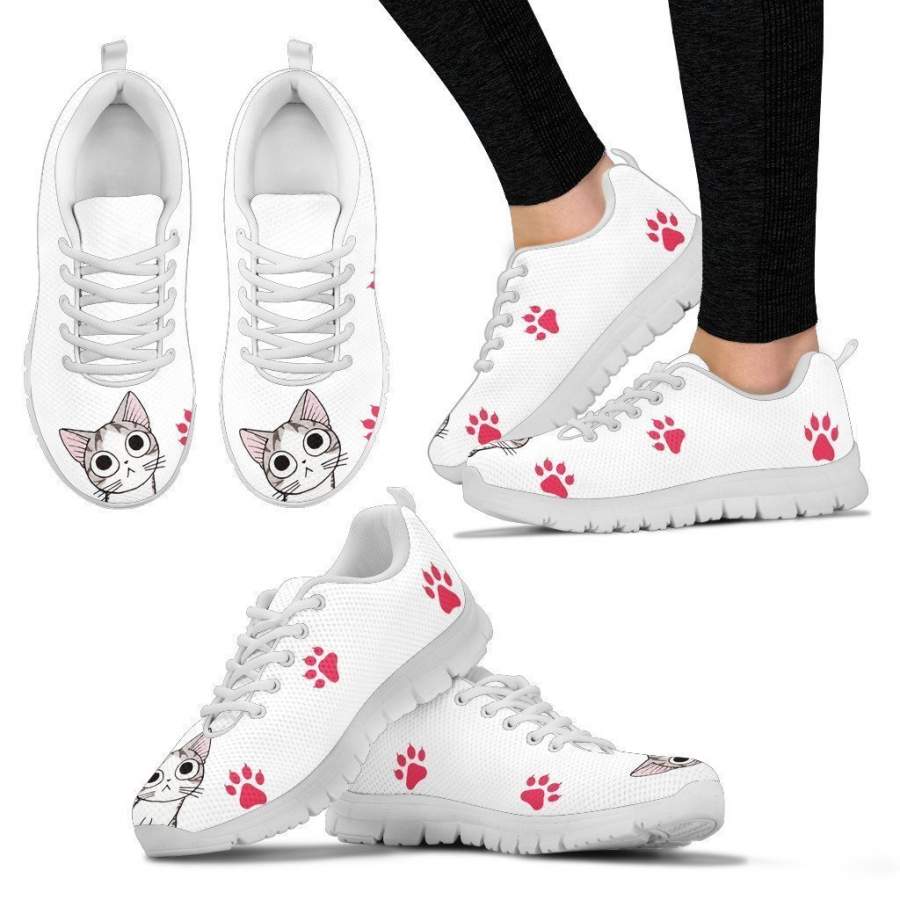 Women’s Sneakers – Cat paws