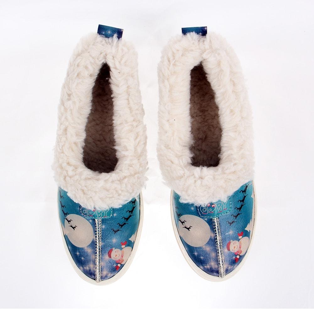 Snowmen Shearling Shoes Crg105