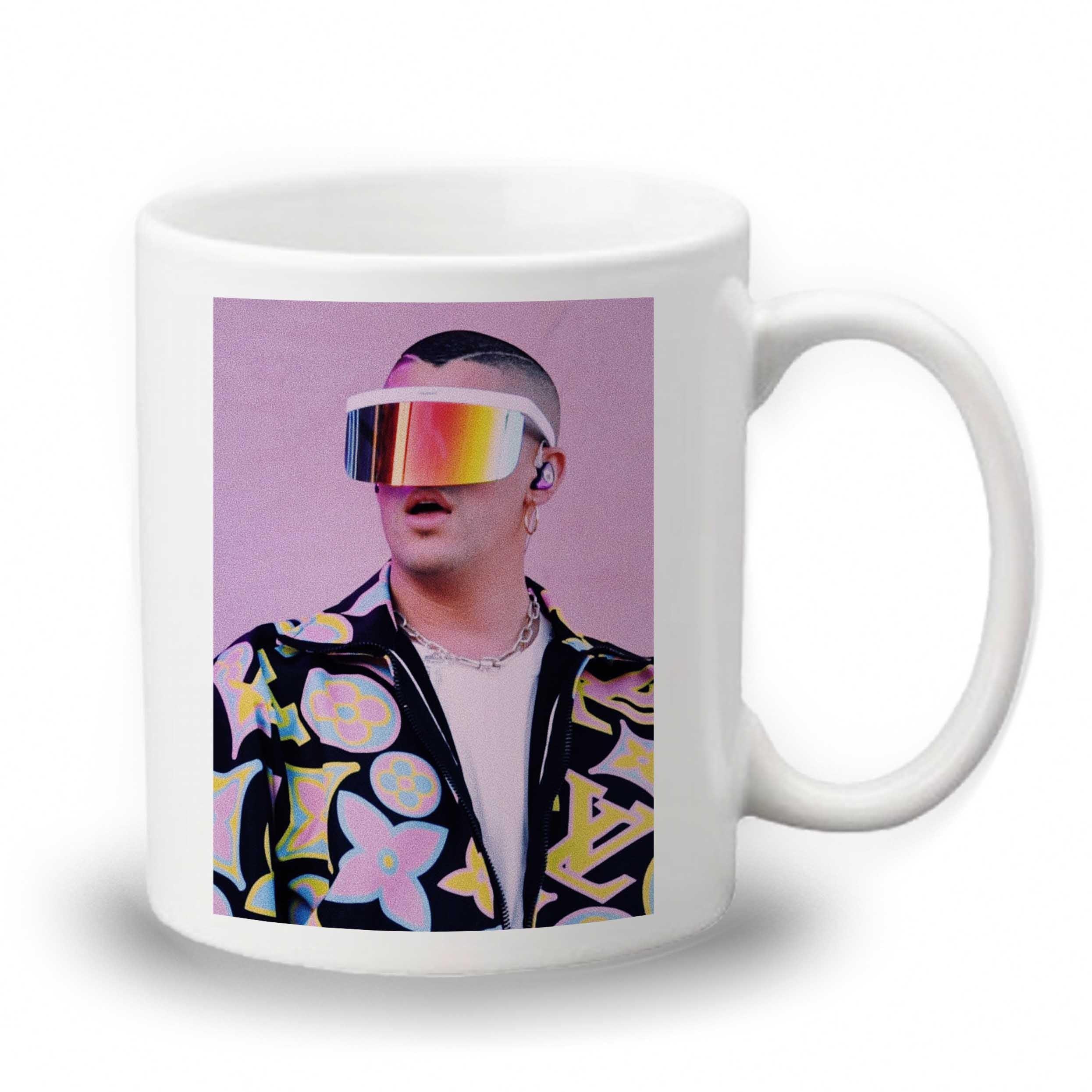 Bad Bunny Catality Glasses Mug