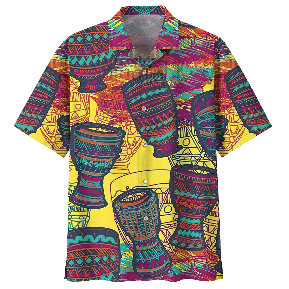 Drum Hawaii Shirt 230151 Ha5480