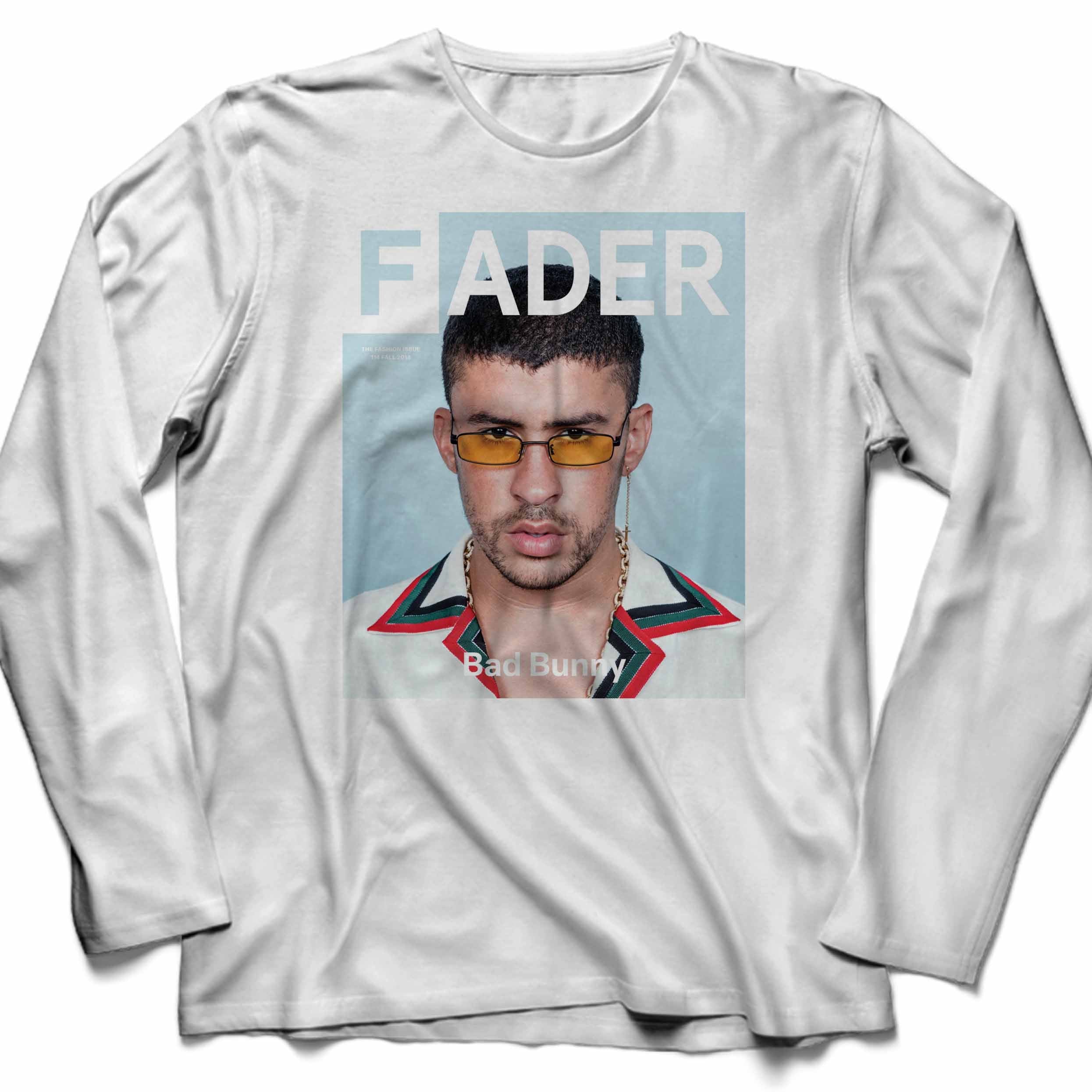 Bad Bunny Fader Unisex Long Sleeve T-Shirt Tee