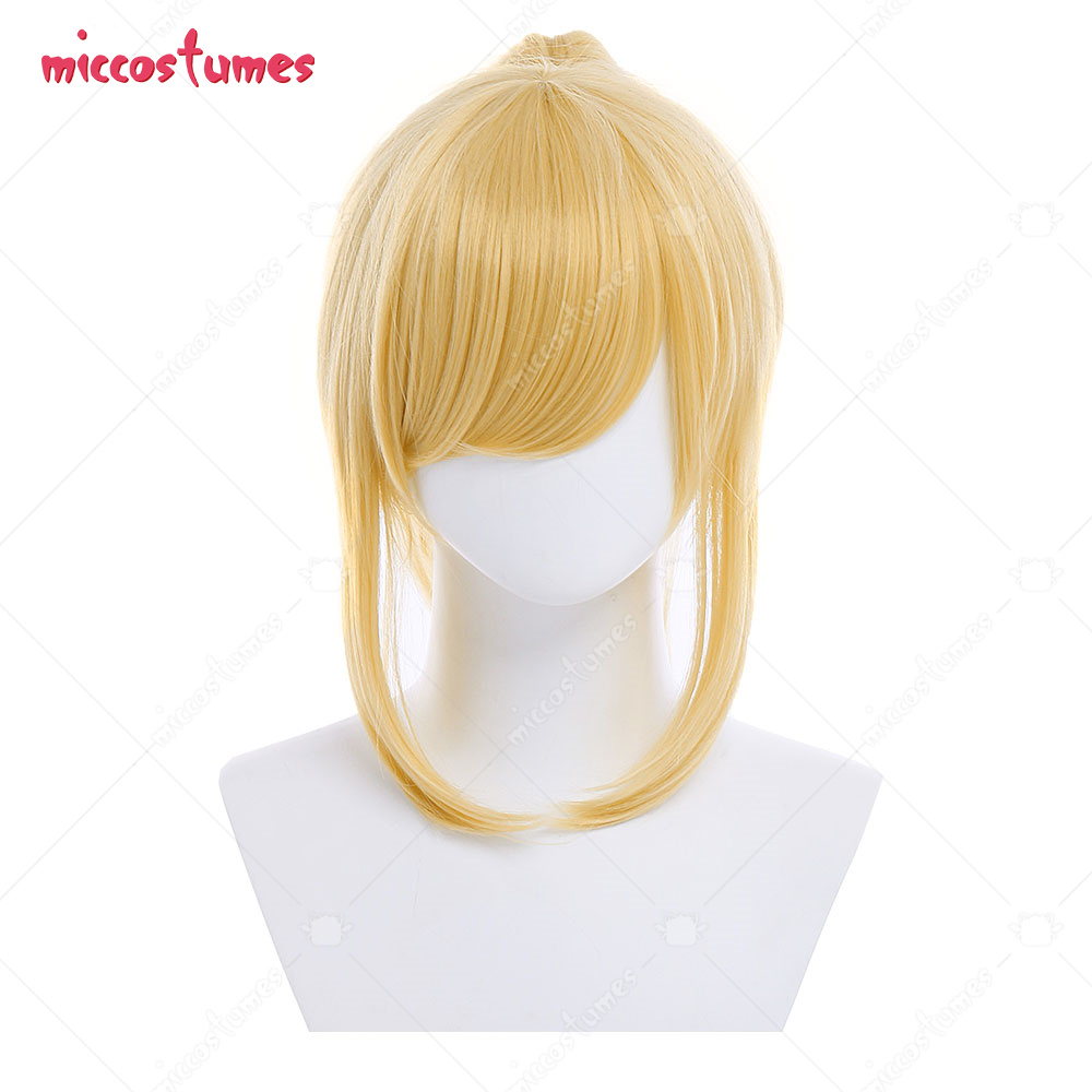 Women’s Zero Suit Samus Cosplay Wig alx