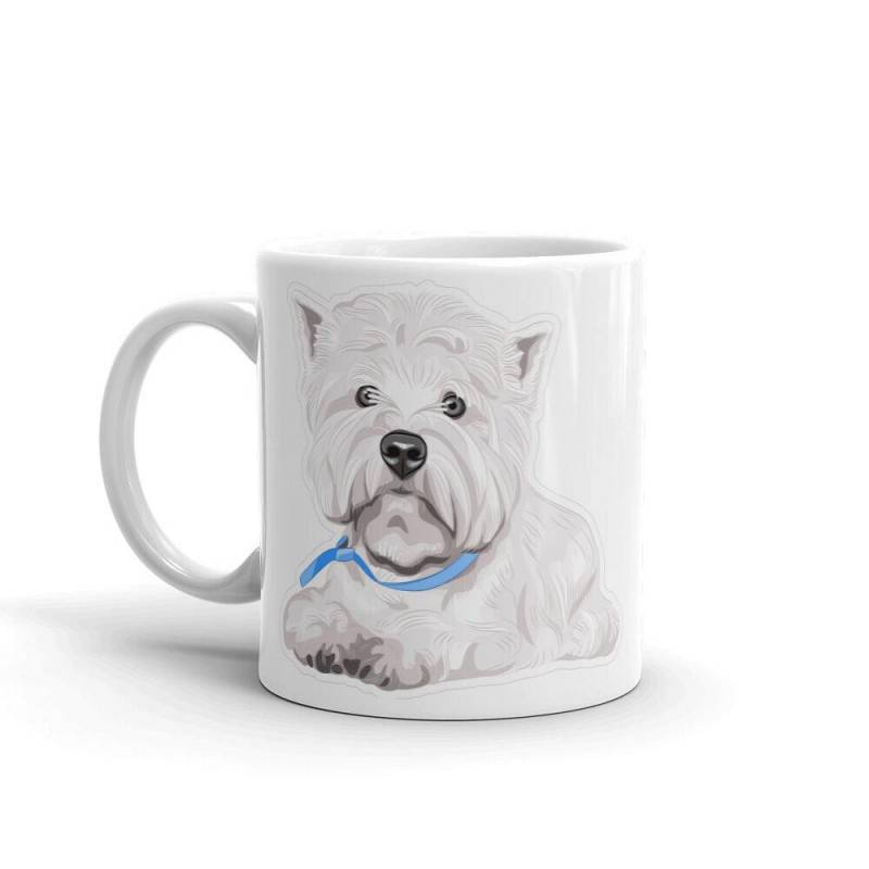 West Highland Terrier Mug – Dog Puppy Cute Mum Auntie Sister Gran Gift  11 oz mugs mug