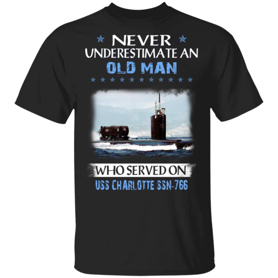 USS Charlotte SSN-766 Veterans Day Christmas Gift T-Shirt