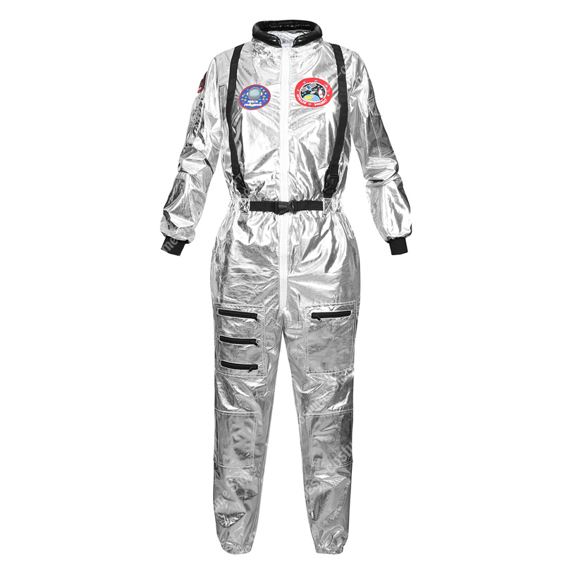 Astronaut Costume Men Halloween Costume for Women Jumpsuits Astronaut Suit Adult Cosplay Costumes alx