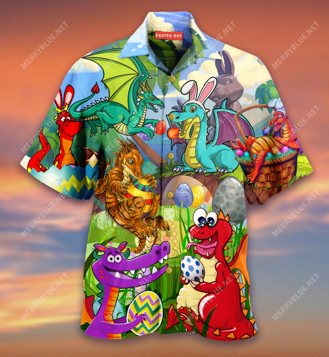 Dragon Easter Eggs Hunt Is On Hawaii Shirt Ha98423