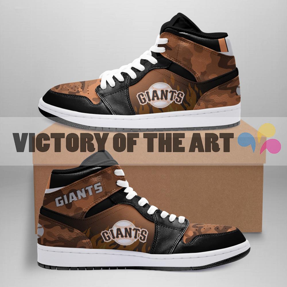 Pro Shop Camo Logo San Francisco Giants Jordan Sneakers