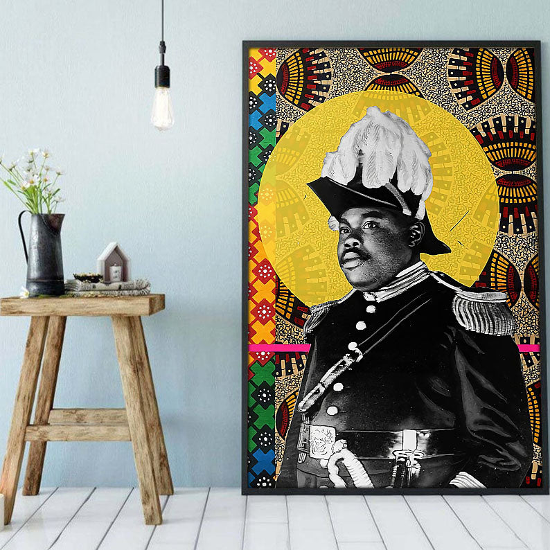 South Africa Custom Canvas Prints Trendy Black History Month Poster Art Print Black Girl Pride African Men Appealing Canvas Home Decoration