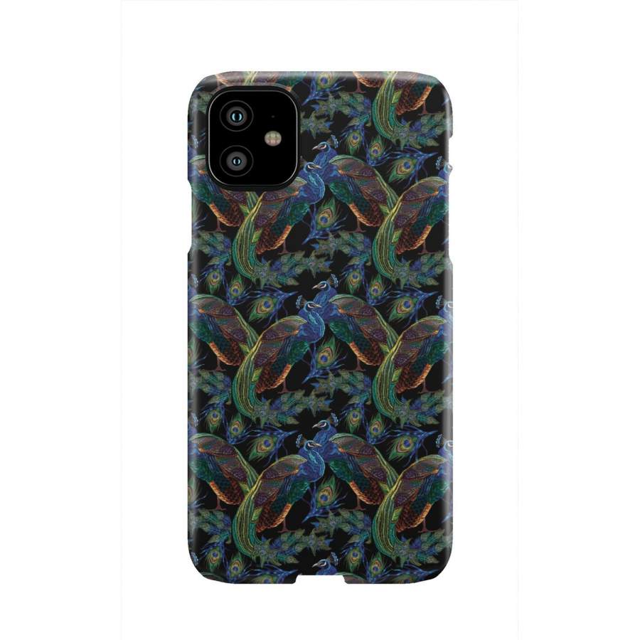 Peacock Feather Pattern Print Iphone & Android Phone Cases